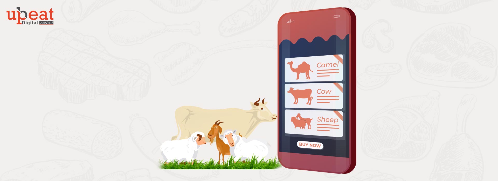 تصميم تطبيق ذبائح